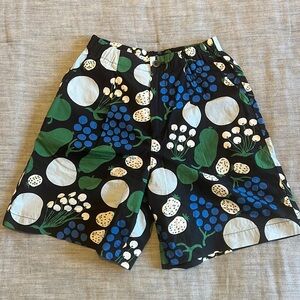 Marimekko for Uniqlo multi pattern shorts